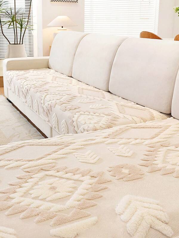 وسادة أريكة مبطنة بالماس على الطراز البوهيمي قطعة واحدة، غطاء أريكة بلون دافئ على الطراز الريفي، مقاوم للانزلاق والخدش من الحيوانات الأليفة، بطانية أريكة للاستخدام على مدار السنة لغرفة المعيشة/المائدة/غرفة النوم/المكتب، تناسب أريكة 1/2/3/4 مقاعد والأريكة القطاعية، ديكور الخريف، ديكور الغرفة، عودة إلى المدرسة، لوازم المدرسة