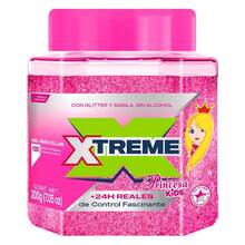 Gel de Cabello para Princesas de 200g - Fijador con Glitter y Ábila, Sin Alcohol, para Brillo y Cuidado del Cabello - Multicolor - Ver 1