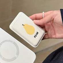 1件创意涂鸦乡村风格番茄、兔子、梨图案磁性卡套及手机背贴 - 彩色 - 查看 11