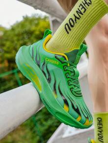 Men's Running Shoes, Marathon Road Running Shoes, Wear-Resistant Cushioned Sole, Breathable Lightweight Design, Comfortable Sports, Suitable For Outdoor Hiking, Running Training, Multi-Purpose Sports Shoes