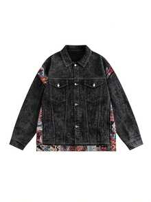Men Denim Jackets - màu đen - Xem 6