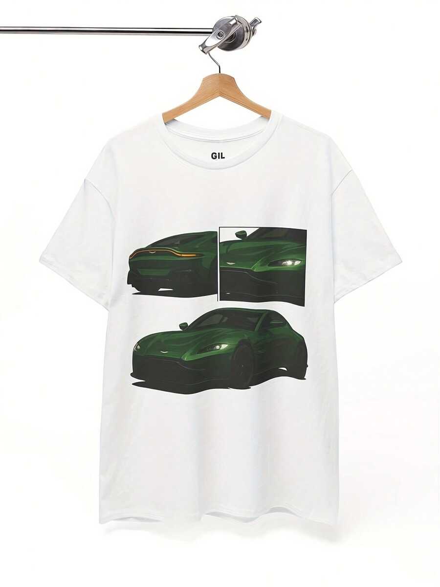 Vantage V12 Shirt Modern British Sports Car T-Shirt Racing Graphic Tee Streetwear Gift - Style 11 - View 1