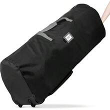 , Bolsa De Almacenamiento De rbol Rodante Para rbol Navideo Artificial De 9 Pies. Bolsa con Cierre. Protege el polvo, los insectos y la humedad. VERDE - negro + Grande - Ver 2