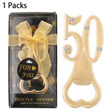 Apribottiglie per compleanno, inclusi 15, 18, 21, 30, 40, 50, 55, 60, 65, 70, 75, 80, 90, 100 anni, regali per feste di compleanno, anniversari di matrimonio o anniversari, decorazioni e souvenir per feste, regali per gli ospiti, regali per addio al nubilato e matrimonio, regali di San Valentino