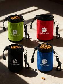 Nylon Pet Outdoor Training Treat Bag - Suitable For Walking, Training And Interactive Games, Can Be Used For Walks, Park Play And Interactive Feeding - Multicolor - View 2