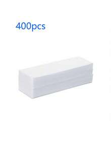50/100片一次性脱毛蜡纸 - 适用于面部、眉毛、腿部、身体和比基尼部位的无痛脱毛！理发店美发产品及配件，美容旅行必备 - 白色 - 查看 21
