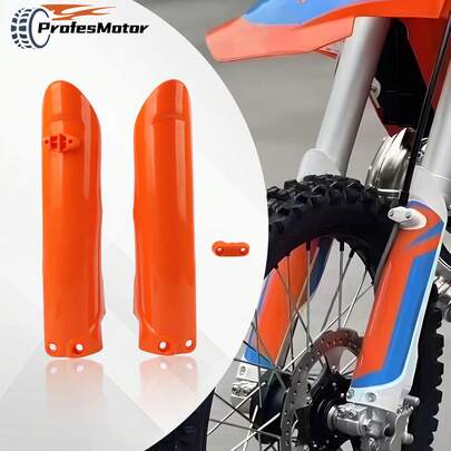 Protector de horquilla para motocross para KTM, cubierta protectora del amortiguador delantero para SX SXF XC-F EXC EXCF 125-500 16-24, accesorios para motocicleta