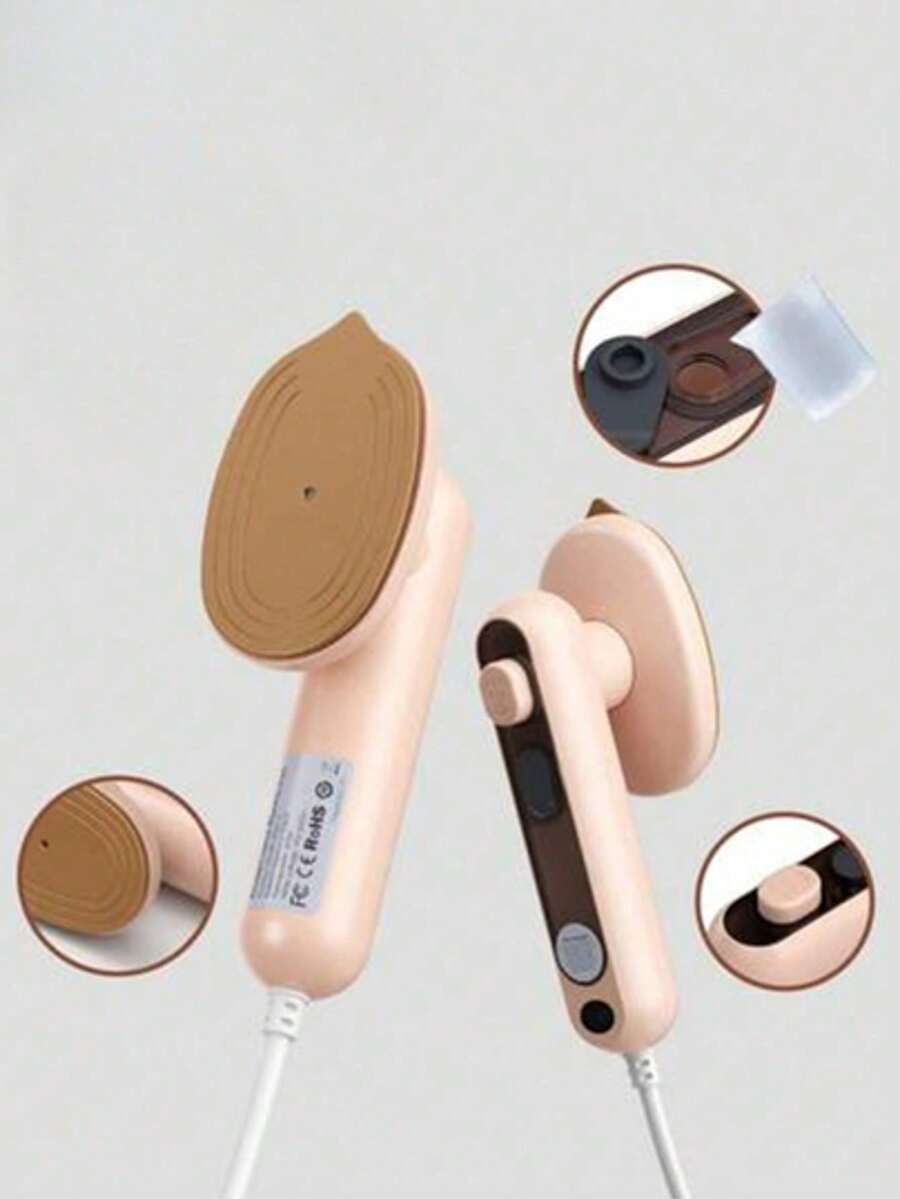 OBOVAY 旅行水刀熨斗旋转熨斗迷你电熨斗不伤衣服干湿两用方便携带 - 美規A型插(110-127V) - 查看 1