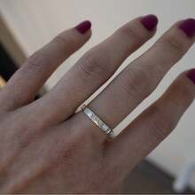 3pcs/Set Elegant And Noble Princess Fashion Jewelry Ring Exquisite Birthstone Romantic Bride Engagement Wedding Luxury Jewelry Anniversary Gift Party Ring Set Christmas Gift Size 5-11# - Gold - View 2