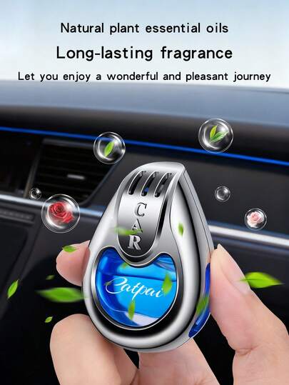 1件装汽车空气清新剂车内出风口香薰精致小水滴吊坠车载空气清新剂香薰吊坠车内配件车内装饰品适用于所有车型