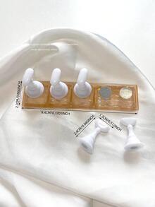 亚克力极光彩虹色矩形钻石形状美甲展示架，树脂水晶珠水钻复古韩国花朵激光 DIY 家居和户外女士母亲姐妹妻子女友婚礼美甲沙龙美容情人节使用