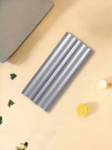1pc Bread Baking Mold,Oven Toaster Baking Tray,Carbon Steel French Bread Baking Tray,French Baguette Baking Tray,Non Stick French Bread Baking Tray,French Baguette Baking Tray,Italian Bread Baking Tray