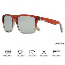 WSZ Fashion Square Neutral Glasses With Multiple Color Options Are Classic Accessories For Driving Fishing Shopping Traveling Outdoor Sport And Daily Wear - F755-5 - View 9