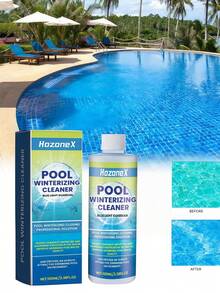 1pc Swimming Pool Water Clarifier, Used To Improve Home And Public Outdoor Swimming Pool Water Quality. It Can Quickly Remove Impurities And Suspended Particles In The Water, And Improve The Pool Water Quality. The Usage Is Simple: Clean The Larger Debris And Floating Objects In The Swimming Pool To Ensure The Water Surface Is Clean. Pour The Entire Bottle Of Clarifier Evenly On The Pool Water Surface. The EDTA Disodium Can Effectively Remove Impurities And Suspended Solids In The Water. Sodium Bicarbonate Helps Maintain Water Clarity And Improve Water Quality.