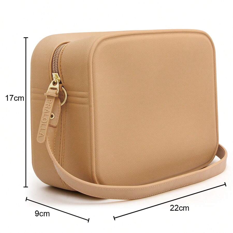 Women's Bag, Bela Pralolla Model, Crossbody Shoulder Bag - Mustard Yellow - View 1