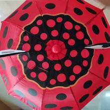 1 szt. losowy wzór, miniaturowy, uroczy parasol z uszami zwierząt, średnica 50 cm, dziecięcy parasol zabawkowy, parasol rekwizytowy, parasol dekoracyjny do fotografii