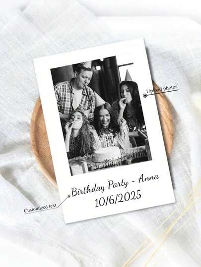 5pcs/Set Customizable Birthday Greeting Cards With Envelopes - Create Your Own Cards By Adding Text, Photos Or Designs, Foldable Birthday Cards, Thank You Cards, Wedding Invitations, Ideal Gifts For Women/Men, Family, Friends, Students, Colleagues, Clients, Best For Christmas, Anniversary, Graduation, Wedding, School, Business/Office