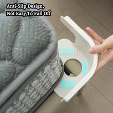 Sheet Clips 4 Pack Multifunctional Sheet Fixer - Grey - View 3