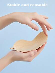 Un nuevo tipo de sujetador adhesivo reutilizable con estilo de mango para mujeres, así como un sujetador transparente sin espalda adecuado para todas las estaciones.