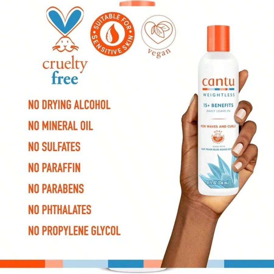 Weightless Crema Sin Enjuague de Uso Diario, 8 fl oz - inicial - Ver 1