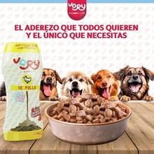 Delicioso Aderezo Nutritivo para Croquetas de Perros - Sabor Res, Pollo, Salmon - Suplemento Alimenticio con Vitaminas y Probiticos, Mejora Digestin y Nutricin para Todas Las Razas - 2x Res, 2x Pollo, 2x Salmón - Ver 9