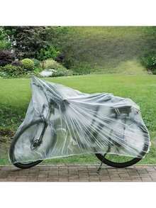 热销通用自行车罩耐用透明罩山地公路车防尘遮阳防尘保护罩电动自行车耐用防护罩防水防晒罩耐用 - 彩色 - 查看 2