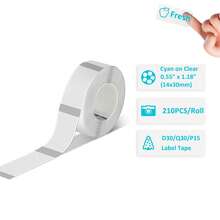 P15 P21 P12 Label Multicolor Tape 12Mm X 40Mm/1.5X3.0 Cm/ Paper Material Phomemo D30 Thermal Label Maker Compatible With Adhesive Labels/Professional Labels For Office, School, Hospital, Halloween, Christmas - Multicolor - View 20