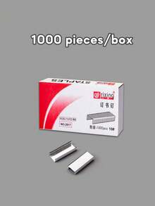 1pc Handheld Effortless Stapler, Multi-Functional Portable Manual Metal Book Binder, Ergonomic , Suitable For Home/School/Office Use Back To School