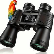 10x50 成人高倍率双筒望远镜 - 轻巧、紧凑的设计、大目镜，适合观鸟、旅行、狩猎、徒步旅行和体育赛事，狩猎双筒望远镜