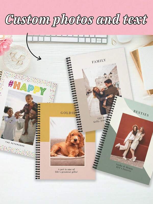 Caderno Islâmico Personalizado e Customizado - Caderno Espiral 20,7x14,3cm com Texto Personalizável na Capa (Ex.: "Comece com Bismillah, Termine com Alhamdulillah"). Apresenta Caligrafia Árabe, Padrões Islâmicos Dourados e 100 Páginas Internas Pautadas. Um Presente Espiritual Ideal para Estudantes, Amigos e Famílias. Perfeito para Escrita de Diário, Registros de Orações, Anotações de Estudo ou Reflexões do Ramadã.