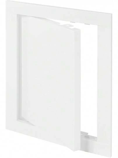 Vent Systems 6'' X 8'' Inch Access Panel - Easy Access Doors - ABS Plastic - Access Panel For Drywall, Wall And Ceiling Electrical And Plumbing Service Door Cover White