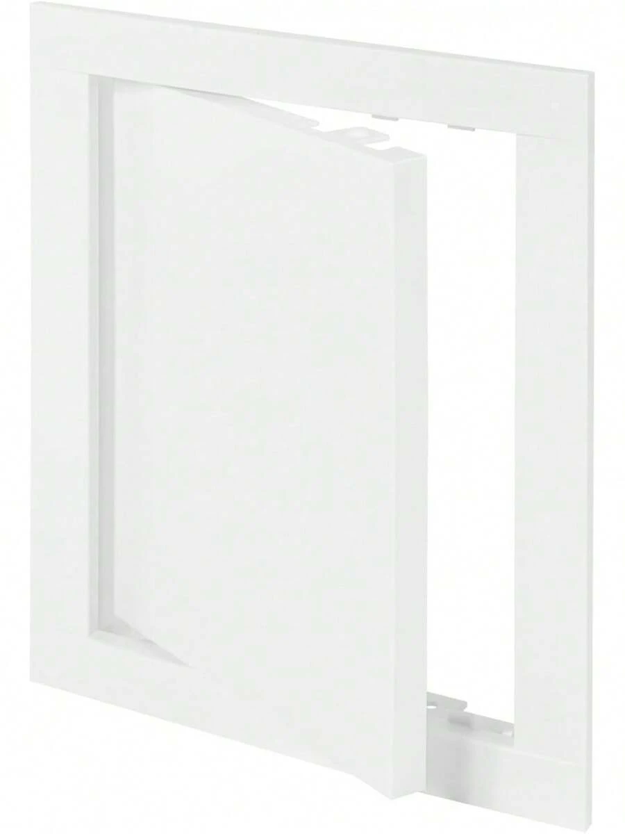 Vent Systems 6'' X 8'' Inch Access Panel - Easy Access Doors - ABS Plastic - Access Panel For Drywall, Wall And Ceiling Electrical And Plumbing Service Door Cover White - 2 - View 1