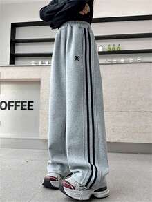 Girls Casual Straight-Leg Pants, Children Versatile Wide-Leg Trousers, New Tween Girl Wear