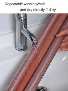 Tira de Sellado de Puerta - 1 Pieza, Bordes a Prueba de Viento, Sonido y Golpes, Protección Contra Polvo e Insectos, Fácil Instalación sin Adhesivo, Diseño Redondo y Resistente. - Color aleatorio - Ver 6