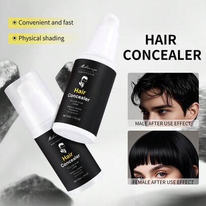 Hairline Concealer, Smooth Cream Texture, Precise Dispenser Design To Control Amount, Fills In Hair Gaps/Temples, Essential For Daily, Commute, And Dates