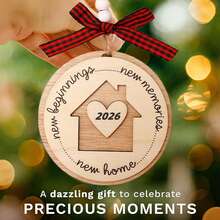 Christmas Ornament Decorations 2026, Christmas Tree OrnamentsHouse Warming Gifts New Home Decor Housewarming Gifts New Home Ornament 2026 House Essentials For New Home Gift Ideas First Christmas Ornaments, New Home Ornament 2026 - Housewarming Gifts For New Home