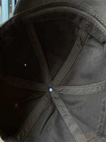 1 pieza Gorra de béisbol ajustada para mujer, gorra linda con diseño de conejo para deportes al aire libre, gorra suave para correr y hacer ejercicio