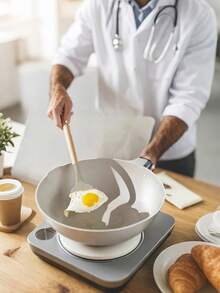 12-Piece Silicone Cookware Kitchen Utensil Set - 446°F Heat Resistant, Turner Tongs, Spatula, Spoon, Brush, Whisk, Wooden Handle Gadgets With Non-Stick Cookware Holder, And Durable - Multicolor - View 3