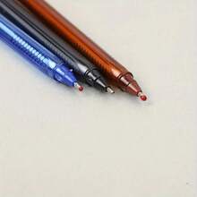 10pcs/Set Bullet Tip 10 Color Ballpoint Pens, Creative Multi-Color Ballpoint Pens, Suitable For Study And Note-Taking, Durable Writing, Quick-Drying, Lightweight Design, For Office, School, Daily Note-Taking,For School Supplies,Back To School,Christmas, Stationery, Christmas Gifts,