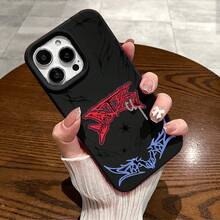 Teléfono de alta calidad a prueba de golpes con orificios grandes, modelos adecuados 17, 16, 15, 14, 13, 12, 11 Plus Pro, clásico negro/púrpura/gris/blanco, cubierta protectora suave, Halloween y Acción de Gracias. QY73, a prueba de golpes, - Blanco - Ver 5
