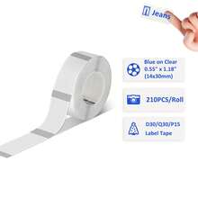 P15 P21 P12 Label Multicolor Tape 12Mm X 40Mm/1.5X3.0 Cm/ Paper Material Phomemo D30 Thermal Label Maker Compatible With Adhesive Labels/Professional Labels For Office, School, Hospital, Halloween, Christmas - Multicolor - View 14