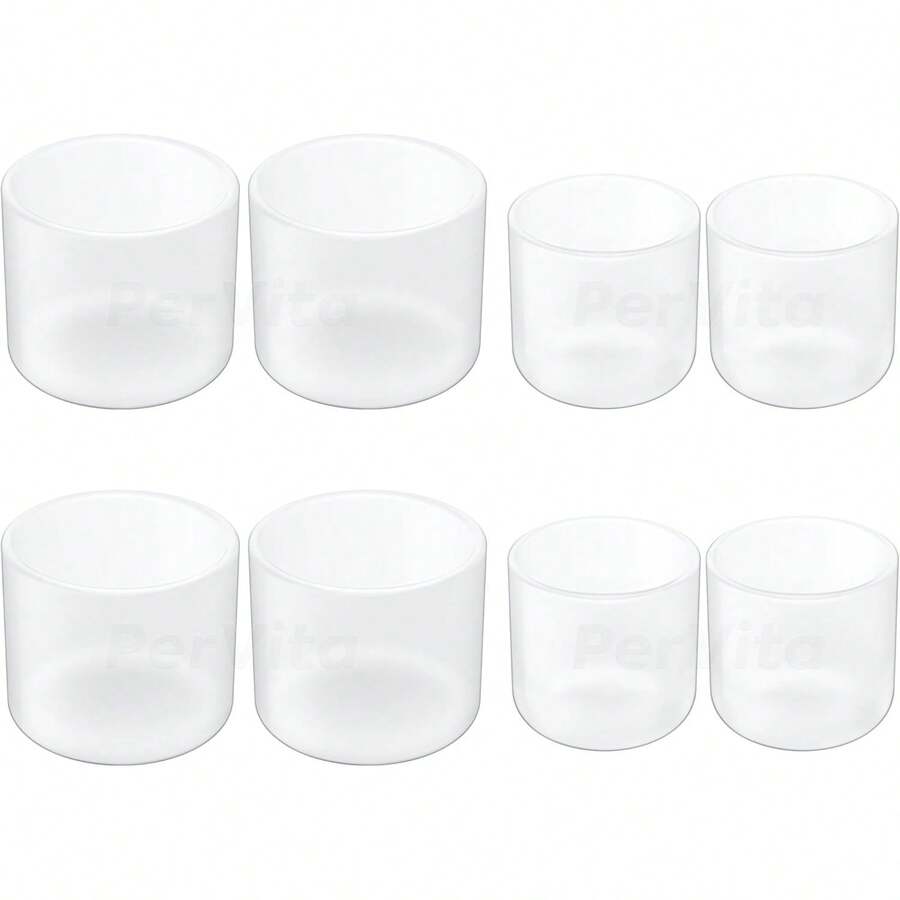 Disposable Soft Sleeves For Shockwave Therapy Machine PSP10, PSP15, PSP20, Includes 4 Small (15mm) And 4 Large (20mm+) Single-Use Cover, Relieve Discomfort