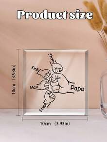 Customized Acrylic Christmas Decorative Items, Personalized Square Ornaments, Gifts For Fathers And Children, Customized Acrylic Christmas Decorations, Custom Text, Family Names, Multiple Children. Personalized Couples Christmas Ornament, Couple Names Christmas Ornament, Our First Christmas Together, New Couple Gift. Personalized Family Christmas Gift, Our Family ChristmasPlaque, Family Christmas Gift, Family Christmas Custom Heart Plaque