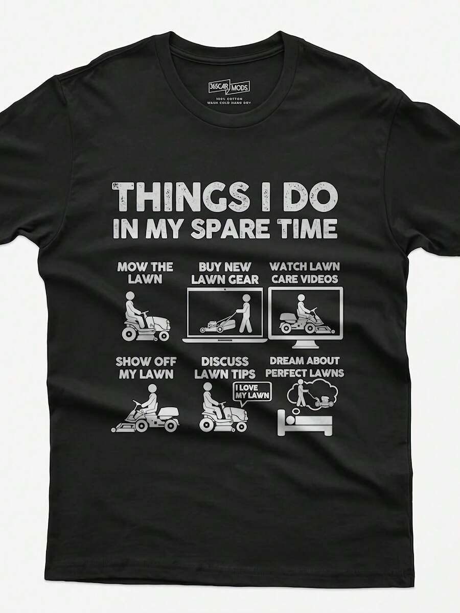 Funny Lawn Care T-Shirt Mowing Lover Gift - Style3 - 查看 1
