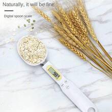 1pc Electronic Measuring Spoon Scale, Household Mini Kitchen Digital Scale, Handheld Ingredient Measuring Spoon, Food Weight Tool, Kitchen Scale
