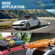 Versa Bare Roof Rack Crossbars Luggage Kayak Cargo Carriers + Lock - 1 - View 6