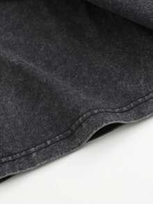 EWH Fashionable Eye-Catching Style, Guns N' Roses, Retro Short-Sleeved Shirt, Guns N' Roses Band, For Men, Skull Print004 - Đen 9 - Xem 6