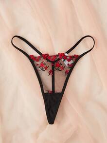 2pcs Women's Sexy Nightgown & Robe Set, Sheer Mesh Floral Design, Adjustable Spaghetti Straps Lingerie Dress Set