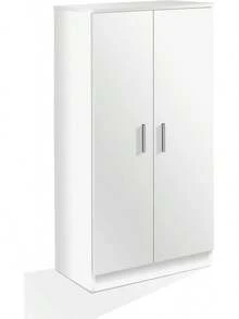 2026-NEW:- , Space-Saving Shoe Rack, Entrance Shoe Rack, 5-Shelf Multi-Purpose Cabinet, 55x36h108, Rovere - Trắng - Xem 5