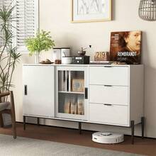 Storage Cabinets - White - View 2